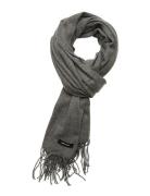 Jacsolid Woven Scarf Noos Accessories Scarves Winter Scarves Grey Jack...