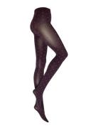 Dot Tights Lingerie Pantyhose & Leggings Purple Sneaky Fox