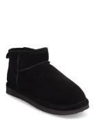 Biasnow Ankle Boot Suede Shoes Wintershoes Black Bianco