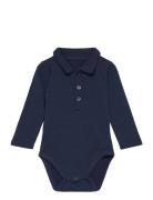 Hccaldur - Bodysuit Bodies Long-sleeved Navy Hust & Claire