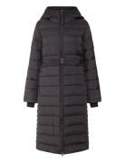 Kleo Wns Parka L Outerwear Parka Coats Black Didriksons