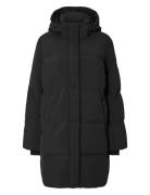 Slfsofie-Rigga Redown Jacket Noos Fôret Kåpe Black Selected Femme