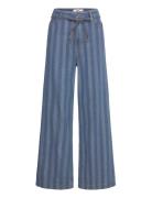 Elijah - Graphic Denim Bottoms Jeans Wide Blue Day Birger Et Mikkelsen