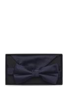 Polyester Bow Tie Sløyfe Navy Lindbergh Black