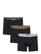 Boxerbr 3P Bold Boksershorts Black BOSS