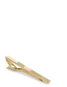 Tie Clip Long Accessories Tie Clips Gold Lindbergh Black