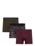 Jaccollin Trunks 3 Pack Boksershorts Khaki Green Jack & J S