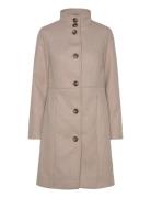 Frpenelope Ja 1 Outerwear Coats Winter Coats Beige Fransa