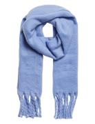 Pcnikita Long Scarf Noos Bc Accessories Scarves Winter Scarves Blue Pi...