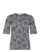 Rws Kehys Unikko Tops Knitwear Jumpers Grey Marimekko