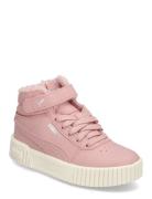 Carina 2.0 Mid Wtr Ps Sport Sneakers High-top Sneakers Pink PUMA