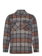 Lodge Tops Shirts Casual Brown Santa Cruz