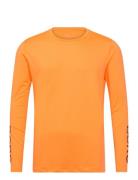 Borg Long Sleeve T-Shirt Sport T-shirts Long-sleeved Orange Björn Borg