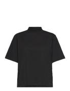 Top Beatrice Tops T-shirts & Tops Short-sleeved Black Lindex