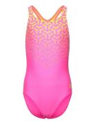 Girl's Arena Kikko V Swimsuit Swim Pro Back Navy-S Badedrakt Badetøy P...