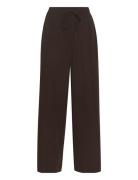 Malenagz Mw Pants Bottoms Trousers Wide Leg Brown Gestuz