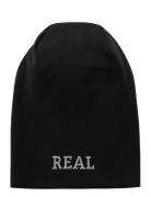 Nkmmoppy Dropshape Beanie Text Accessories Headwear Hats Beanie Black ...