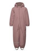 Snow Suit Solid Outerwear Coveralls Snow-ski Coveralls & Sets Pink Mik...