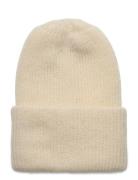 Maria Beanie Accessories Headwear Beanies Cream Makia