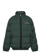 Newport Padded Jacket Kids Fôret Jakke Green Les Deux