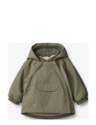 Jacket Sascha Tech Fôret Jakke Khaki Green Wheat