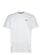 Berloz Tee Tops T-shirts Short-sleeved White FILA