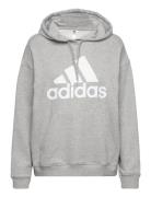 Essentials Big Logo Over D French Terry Hoodie Tops Sweat-shirts & Hoo...