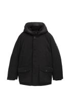 Arctic Parka Parkas Jakke Black Tom Tailor