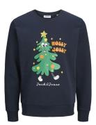 Jjxmas Jolly Sweat Crew Neck Tops Sweat-shirts & Hoodies Sweat-shirts ...