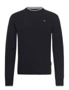 Dain Crew Neck Jumper Tops Knitwear Round Necks Black Napapijri