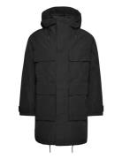 Explorer Field Parka Parkas Jakke Black Tretorn