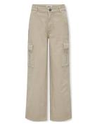 Kogyarrow-Vox Str Cargo Pant Pnt Bottoms Beige Kids Only