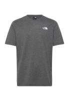 M S/S Redbox Tee Sport T-shirts Short-sleeved Grey The North Face