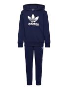 Hoodie Set Sport Tracksuits Navy Adidas Originals