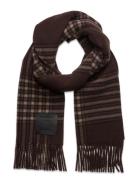 Modert Rws Accessories Scarves Winter Scarves Brown Tiger Of Sweden