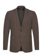 Marius Blazer Suits & Blazers Blazers Single Breasted Blazers Brown Cl...