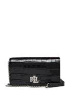 Embossed Crossbody Turn-Lock Tech Case Bags Crossbody Bags Black Laure...