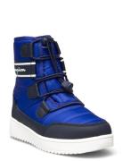 Fassa Boy Ps High Cut Shoe Vinterstøvletter Pull On Blue Champion