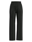 Slfanita Tinni Hw Relaxed Pants Bottoms Trousers Straight Leg Black Se...