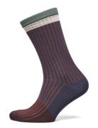 Paula Socks Lingerie Socks Regular Socks Navy Mp Denmark