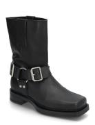 Tilda Shoes Boots Ankle Boots Ankle Boots Flat Heel Black Pavement