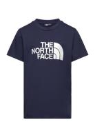 B S/S Easy Tee Tops T-shirts Short-sleeved Navy The North Face