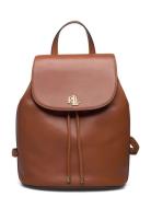 Leather Medium Winny Backpack Ryggsekk Veske Brown Lauren Ralph Lauren