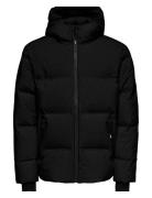 Onsmarshall Life Down Jacket Otw Fôret Jakke Black ONLY & SONS