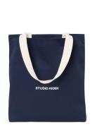 Sigrid Tote Bag Shopper Veske Navy STUDIO FEDER