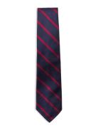 Striped Silk Repp Tie Slips Navy Polo Ralph Lauren