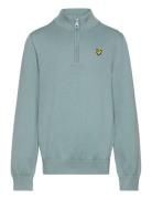 1/4 Zip Jumper Tops Sweat-shirts & Hoodies Sweat-shirts Green Lyle & S...