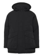 Wbkohr Road Jacket Parkas Jakke Black Woodbird