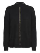 Frsophy Pu 4 Tops Knitwear Jumpers Black Fransa