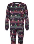 Vintage Gaming Pyjamas Pyjamas Navy Christmas Sweats